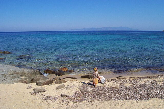 A beach in Tuscany