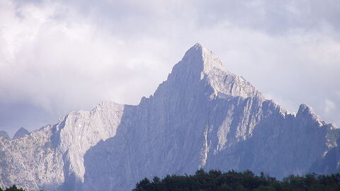 View of Apuan Alps