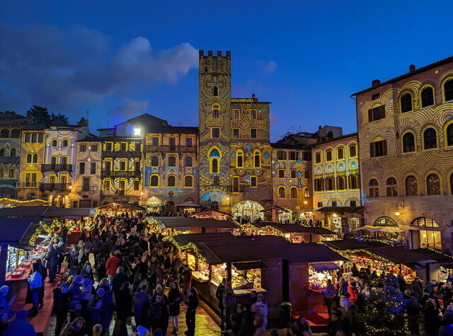 Arezzo, Christmas market