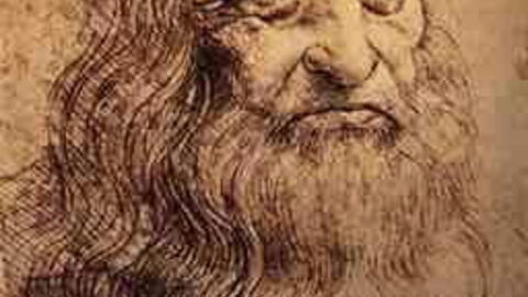Possible self portratit of Leonardo