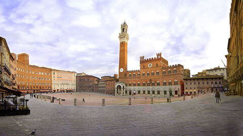 Siena's main square
