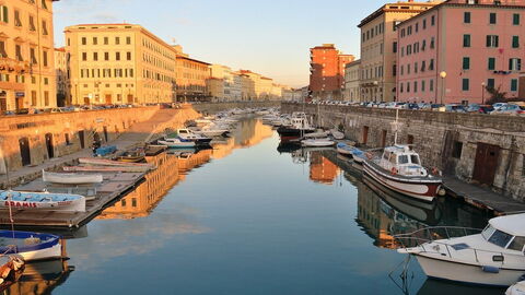Canals in Livorno