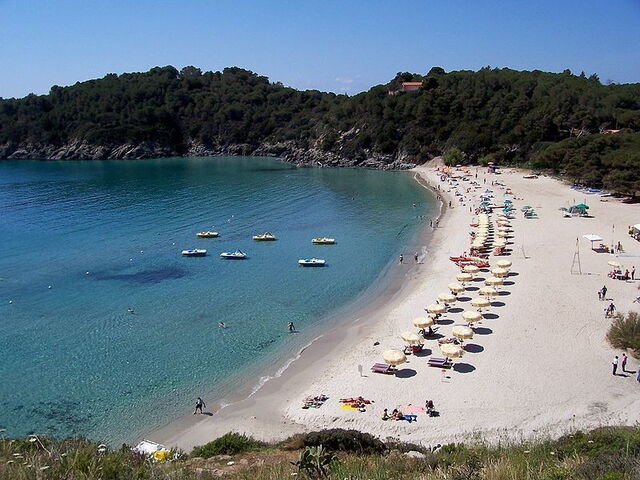 A beach at Elba