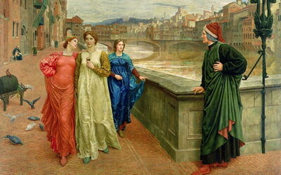 Henry Holiday, Dante Meets Beatrice