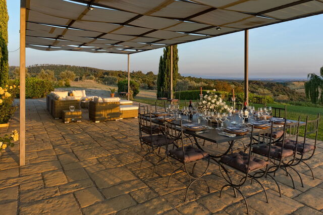 Villa Bagnoli, al fresco