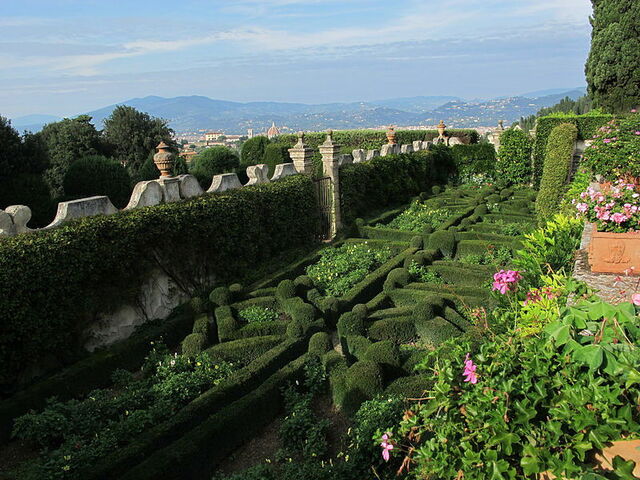 Secret Garden in Villa Capponi