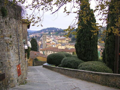 View of Fiesole from Florence