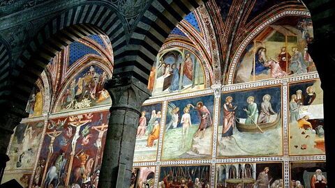 Frescoes, Collegiata