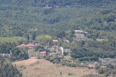 View over Bagni San Filippo