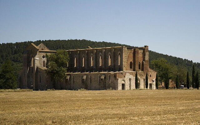 St Galgano Abbey, exterior