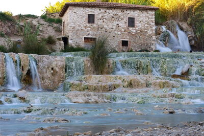Saturnia, hot springs