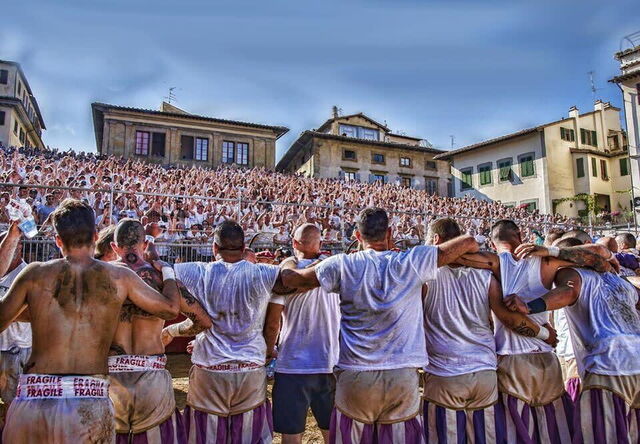 Calcio Storico, players