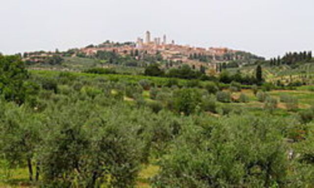View of San Gimignano