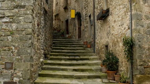 Street in the centre of Anghiari