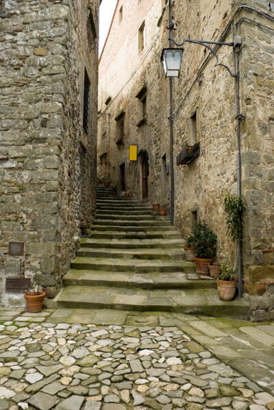 Street in the centre of Anghiari