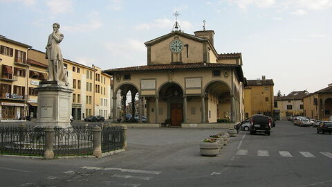 Monsummano Terme main square