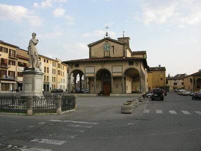 Monsummano Terme main square