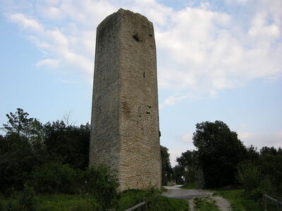 Monsummano Terme castle tower