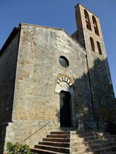 Pieve in Lucignano d'Arbia