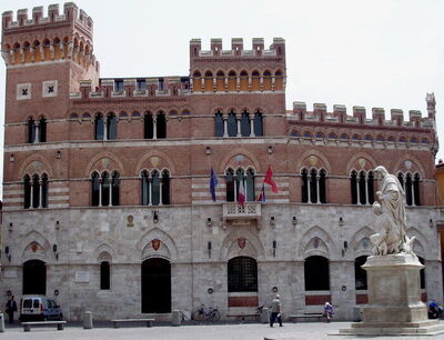 aldobrandeschi palce in grosseto
