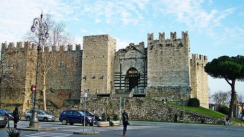 Castle in Prato city