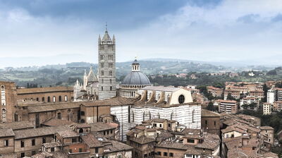 View of the Cathedral of Siena