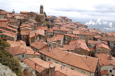 View of Piancastagnaio