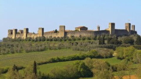 Monteriggioni Castle View