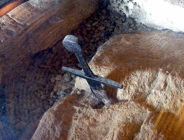 The Sword of San Galgano in rock
