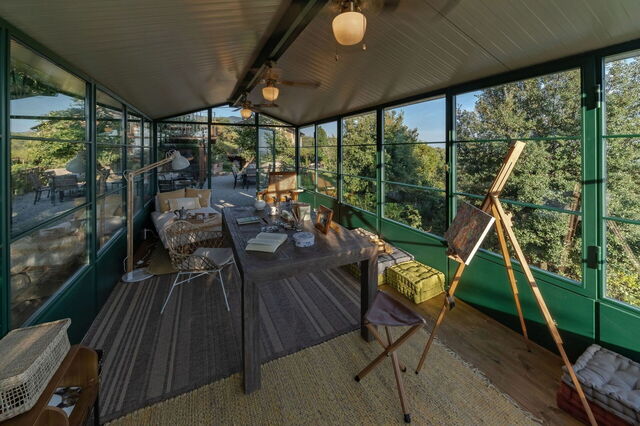 Villa Marlia, glasshouse