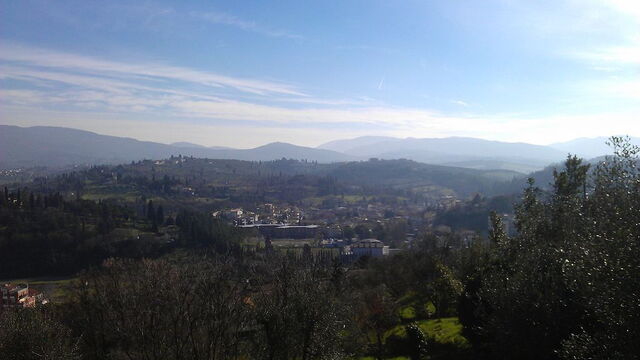 grassina and surrounding countryside