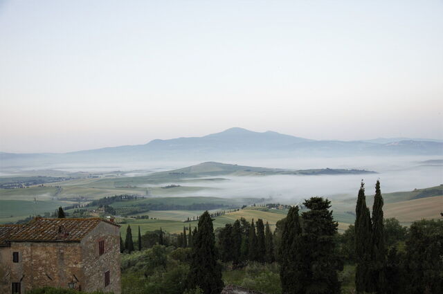 Views from Pienza