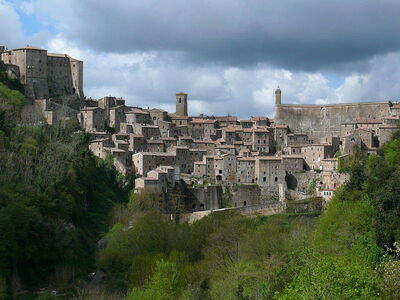 View of Sorano
