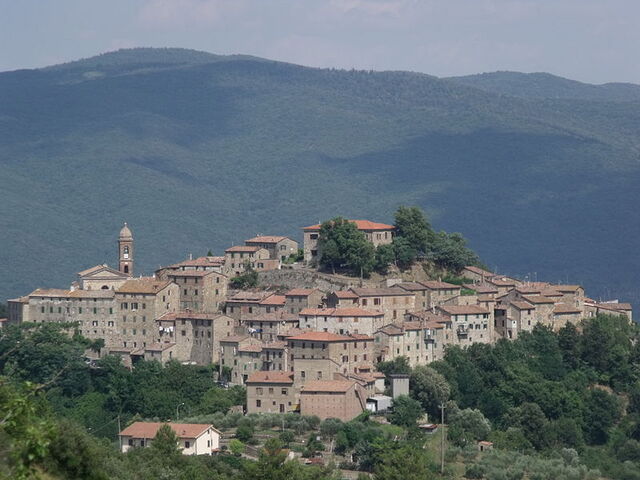 View of Civitella Paganico