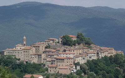 View of Civitella Paganico