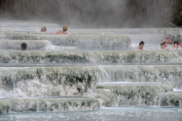 Waterfalls in Saturnia