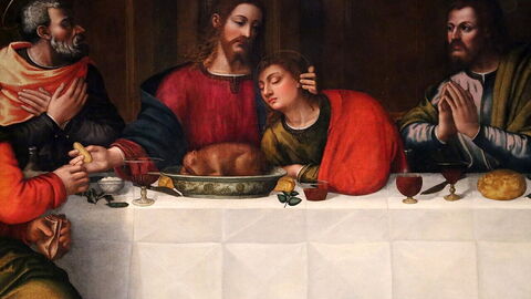 Plautilla Nelli's Last Supper, Christ
