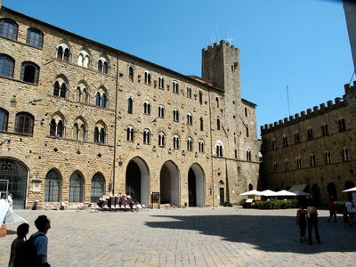 Piazza del Priori in Volterra