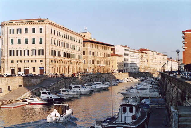 Harbour in Livorno