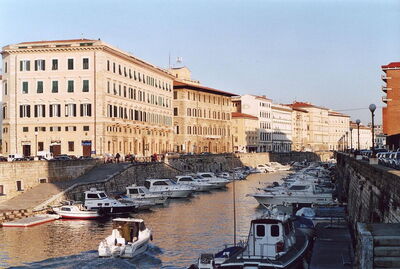 Harbour in Livorno