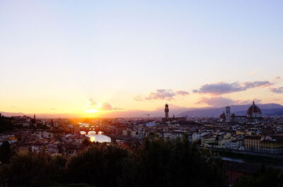 Sunset over Florence