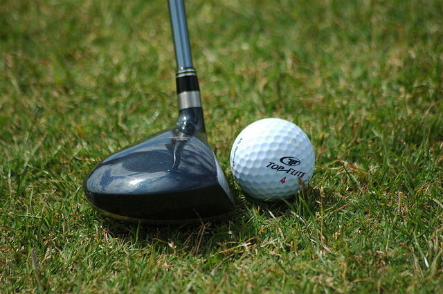 Golf close up