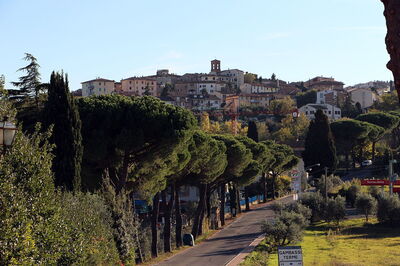 The town of Gambassi Terme