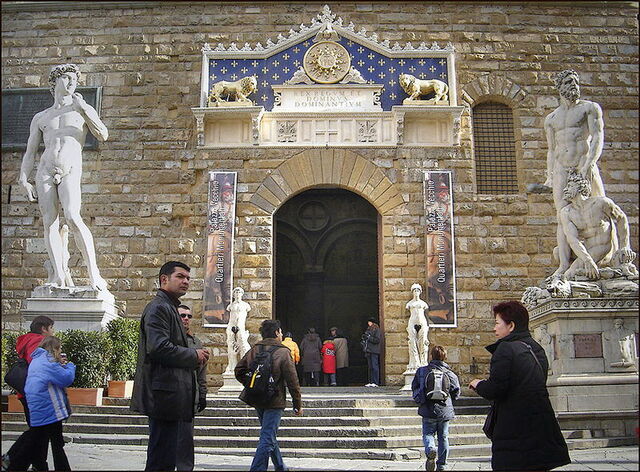 Palazzo Vecchio entrance