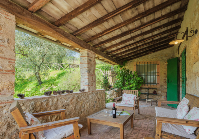 Villa Anna, porch