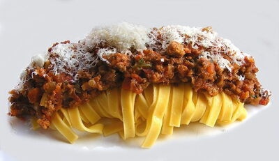 famous taglierini pasta