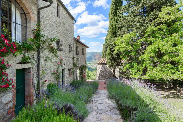 Villa Poggio La Croce, garden