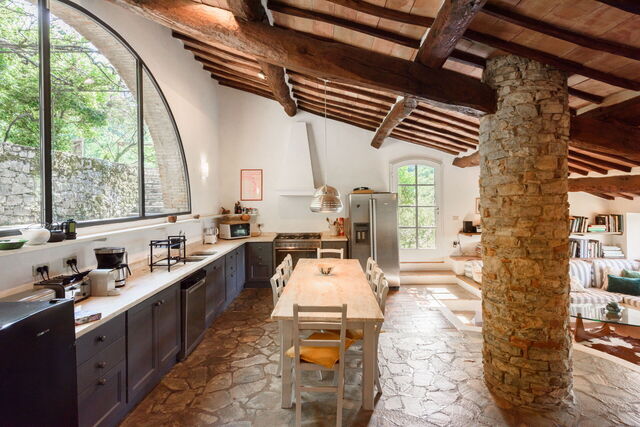 Villa Poggio La Croce, kitchen