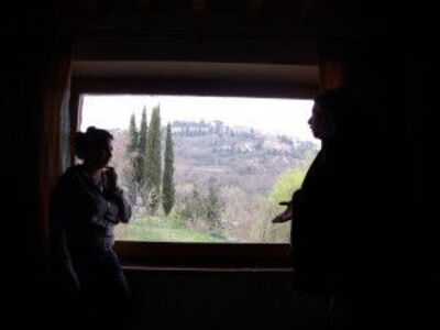 Window on Montepulciano
