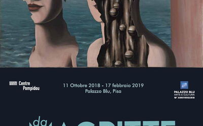 "Da Magritte a Duchamp" poster